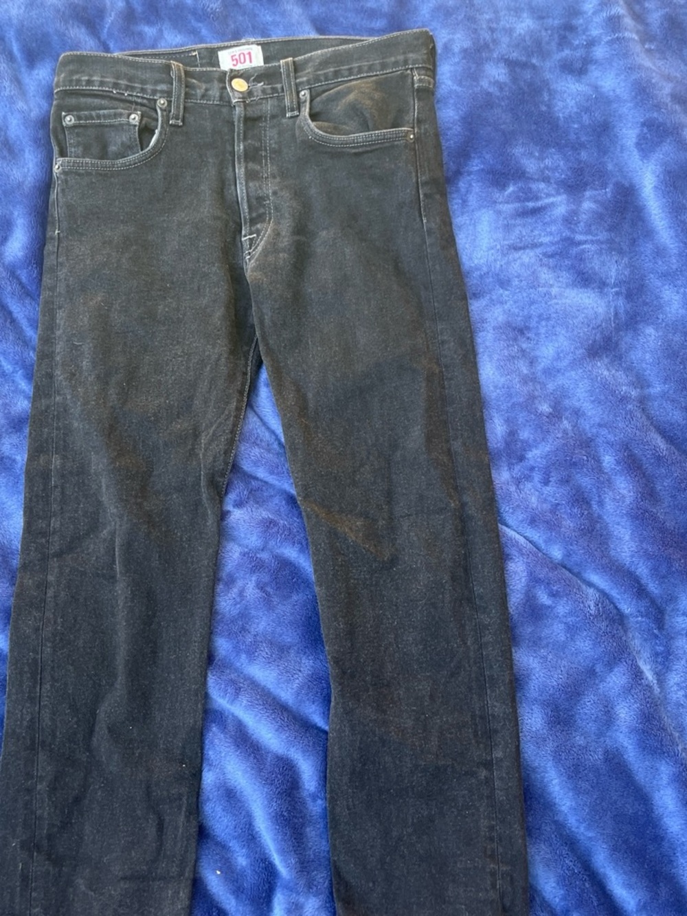 Levi's Black Straight-Leg Men’s Jeans